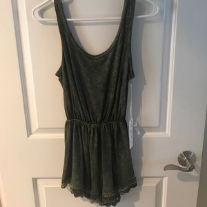 Rumba Romper in Olive