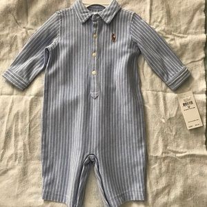 Ralph Lauren Striped Coverall