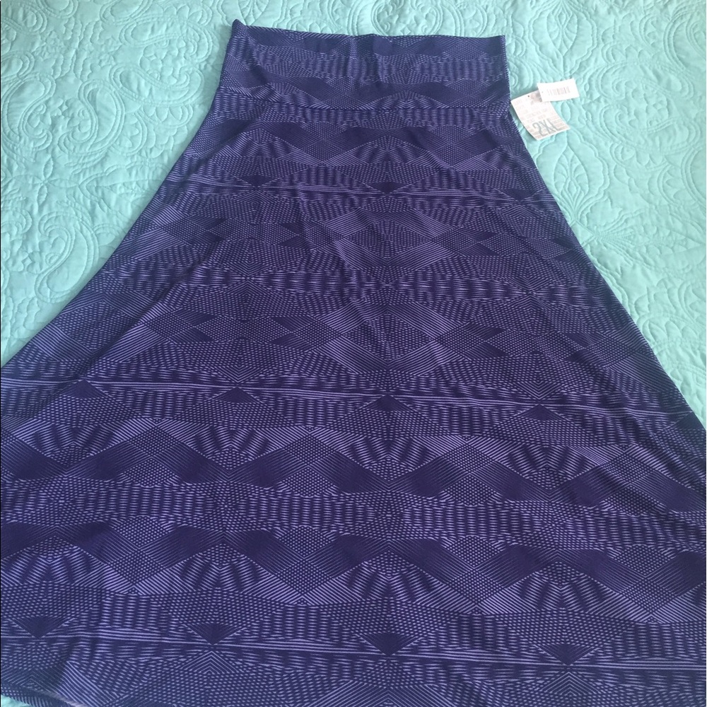 BNWT 2X LuLaRoe Maxi Skirt