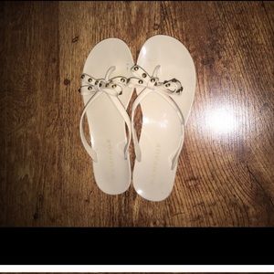 Rampage cream sandals