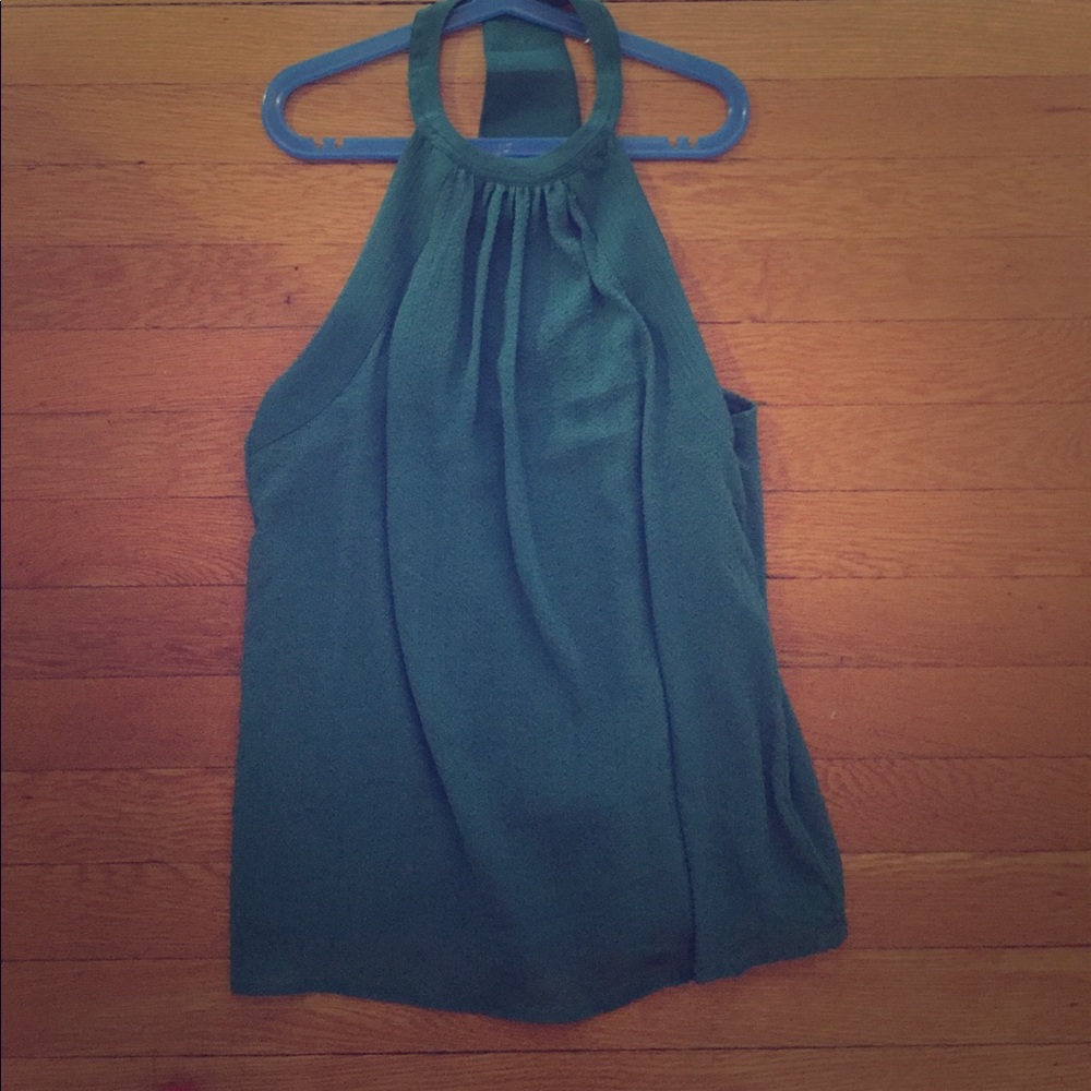 High neck tank top