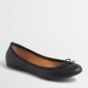 J. Crew Classic Ballet Flats (Black)