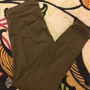 Flying Monkey Green Skinny Jeans
