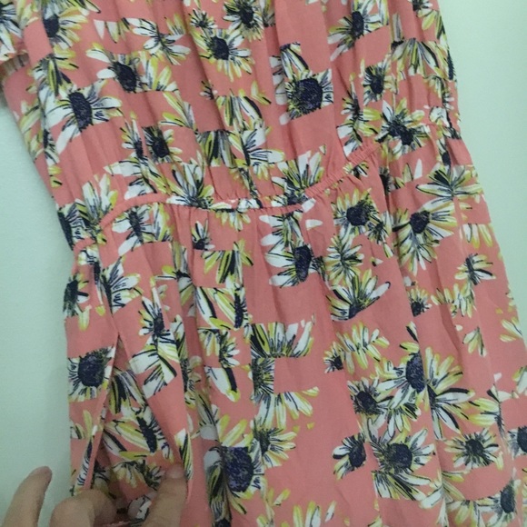 AMERICAN RAG SALMON ROSE ROMPER SZ LARGE - Picture 8 of 8