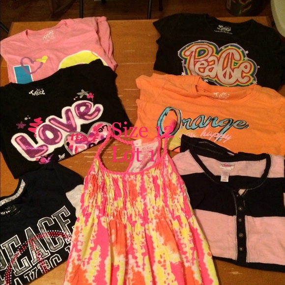 Justice16 pc girls size 12