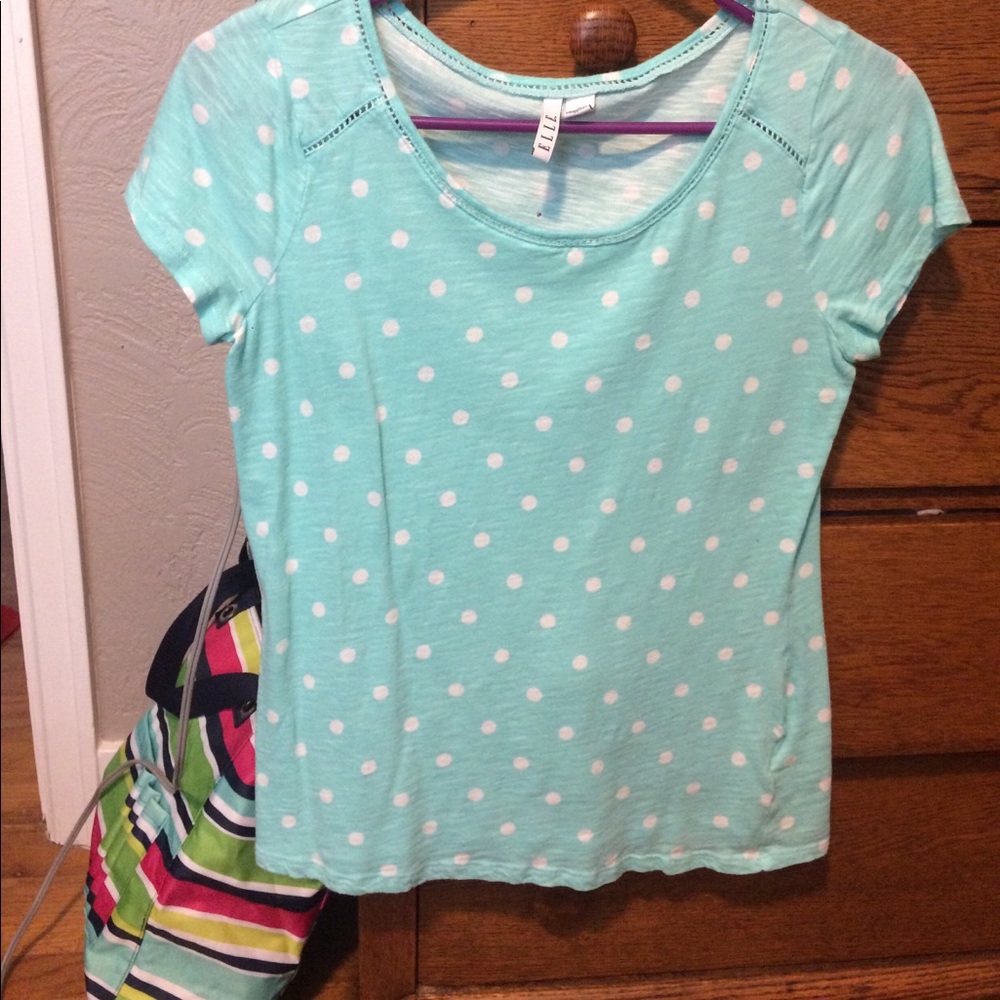Polka dot top