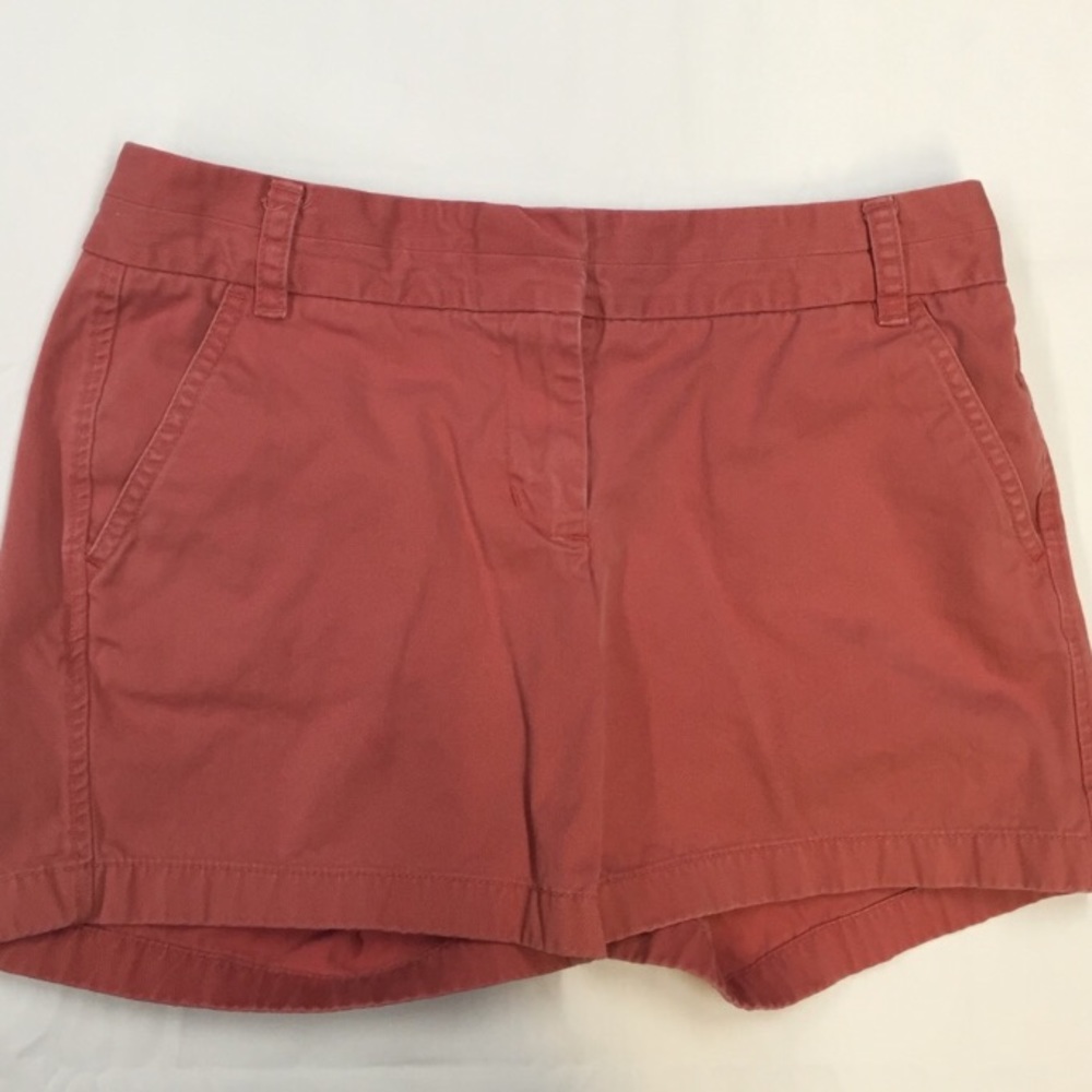 J. Crew Chino Shorts Burnt Orange Size 6