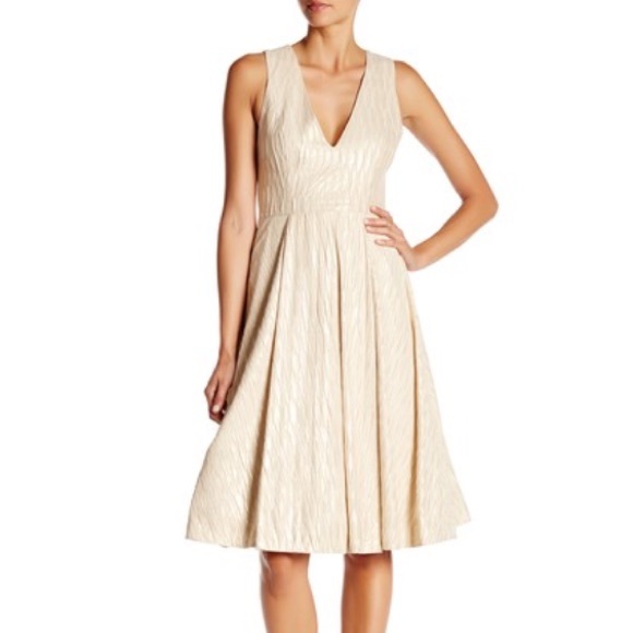 🎉HP 💓⭐️ Alice+Olivia gold dress, 2