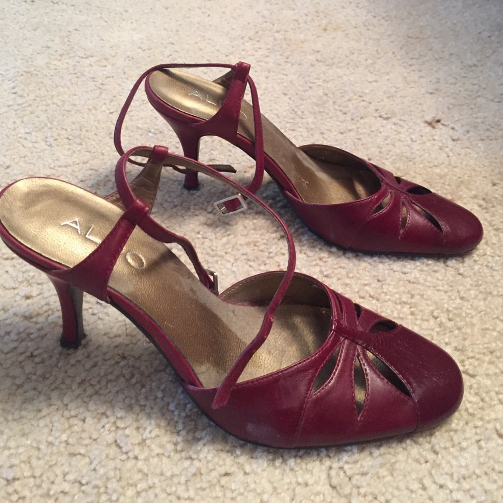 Aldo red heels