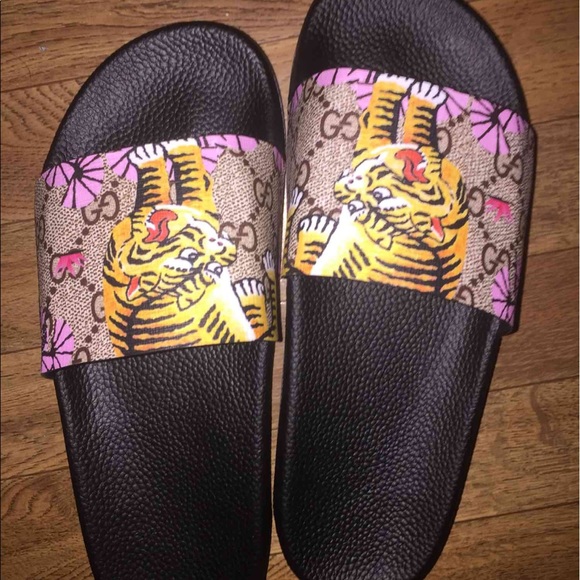 Gucci Shoes - Gucci Bengal slides