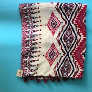 american eagle infinity scarf with tassels