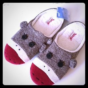 Sock Monkey slippers