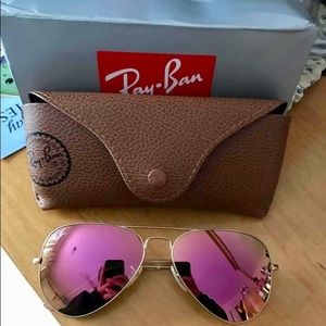 58mm Pink Raybans