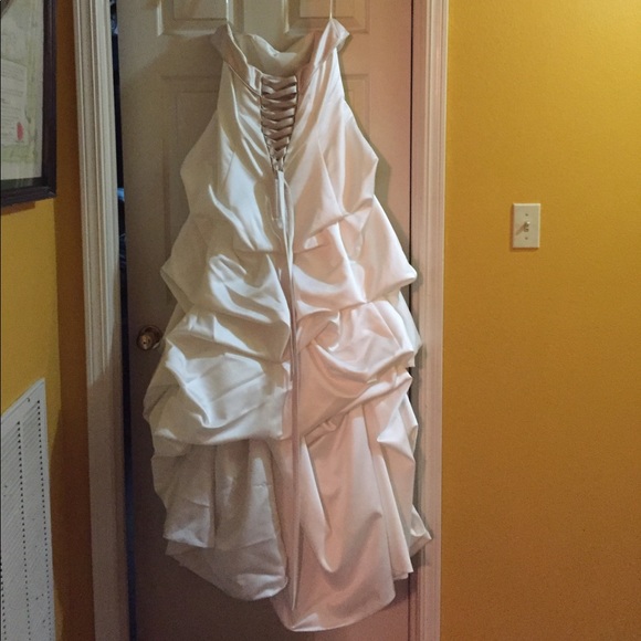 Wedding dress from David\'s Bridal