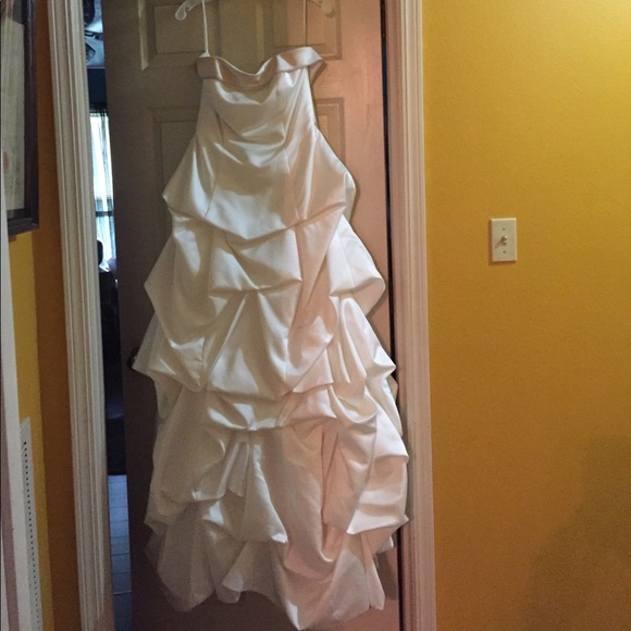 Wedding dress from David\'s Bridal