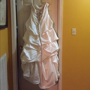 Wedding dress from David's Bridal