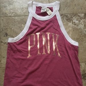 NWT VS Pink 💜 Sequin Tank top