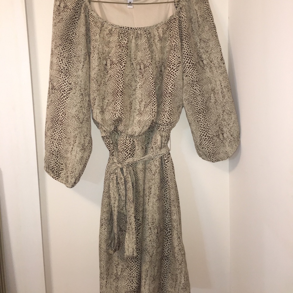 Animal Print Dress