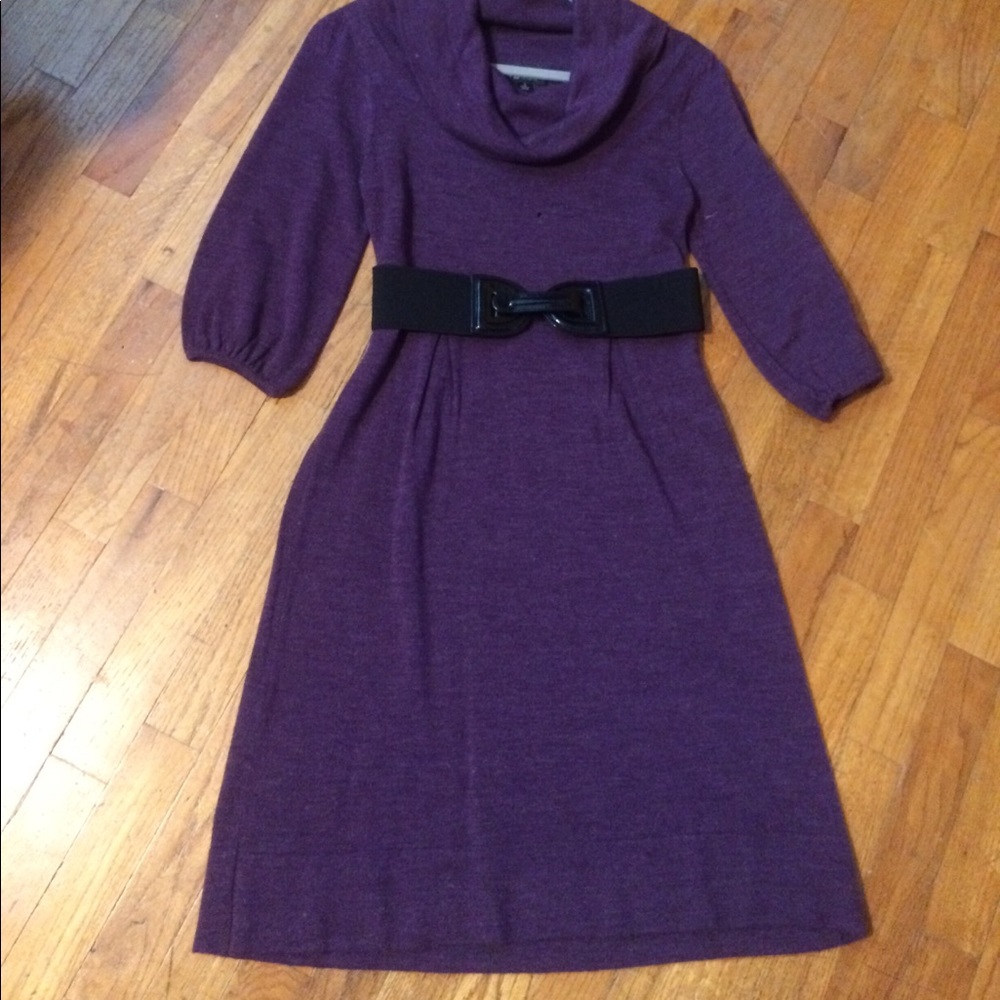 Purple dress! Comes with the black belt shown