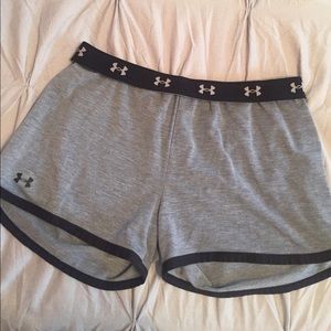 Gray Under Armour shorts