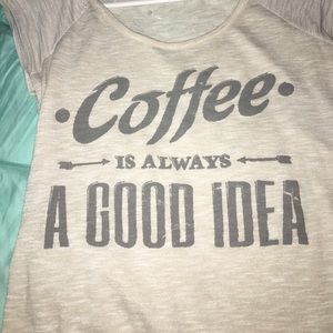 Maurice's shirt.
