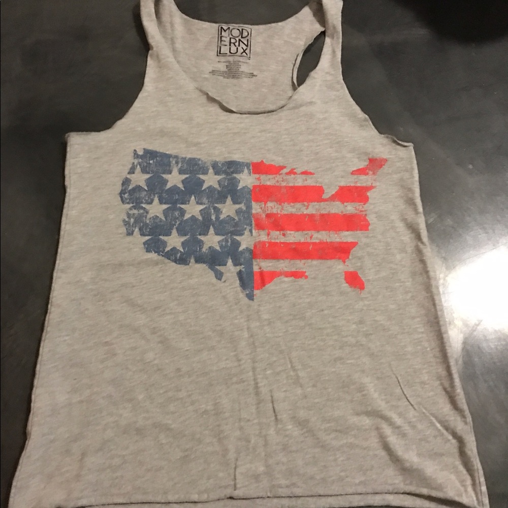 American Flag Tank
