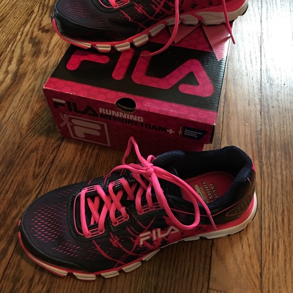 fila breast cancer sneakers