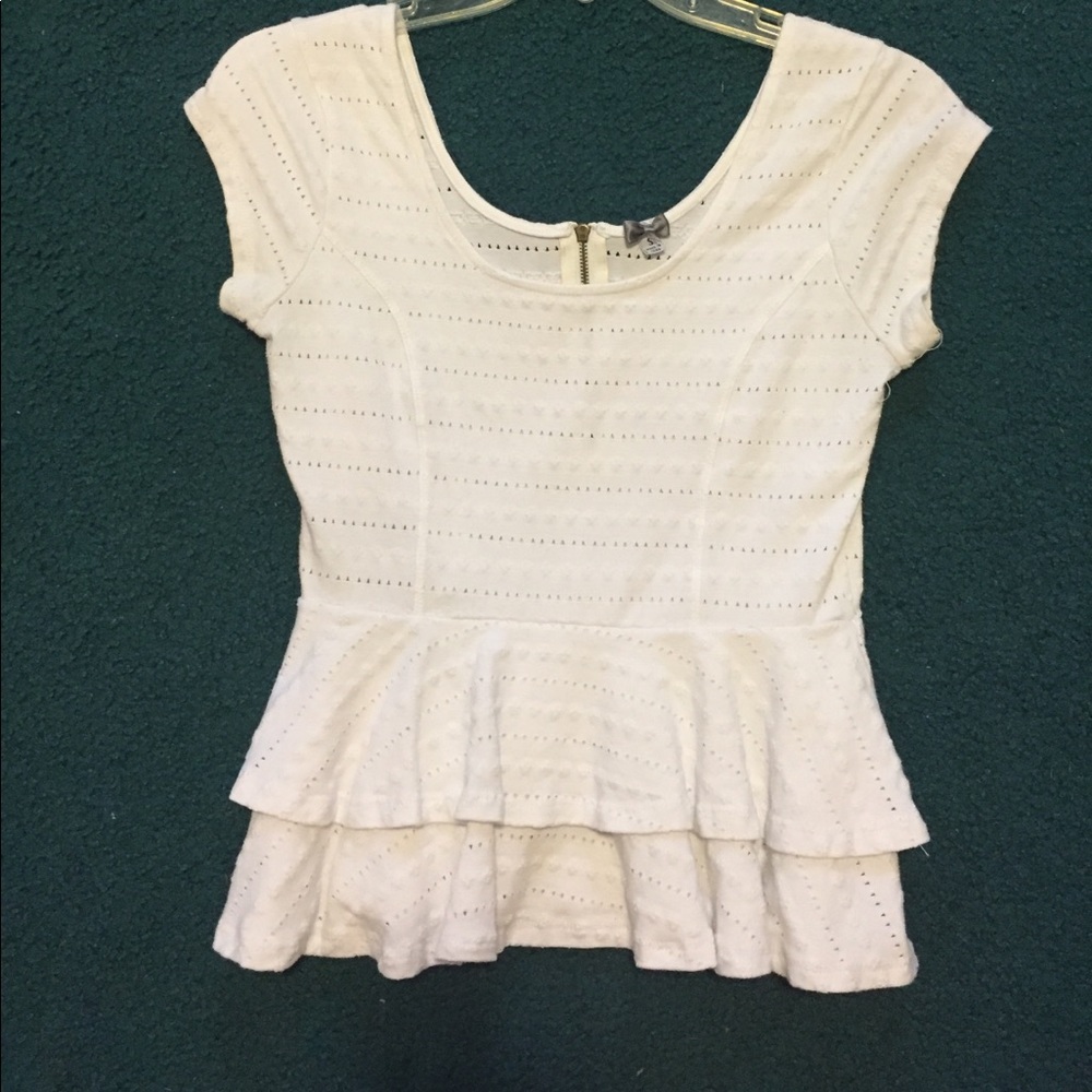 Peplum shirt