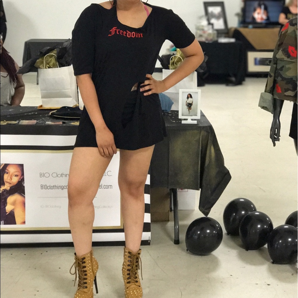 "Freedom" tshirt dress