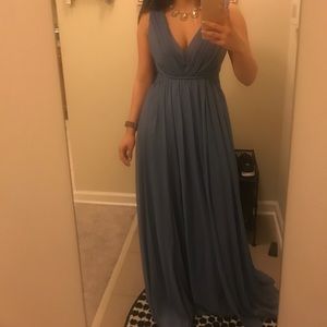 Vera wang dress light blue dress