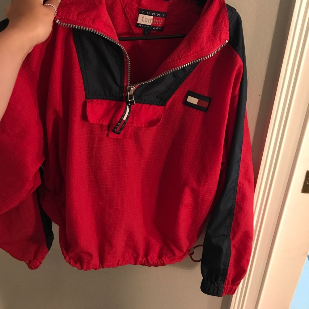 vintage tommy hilfiger jacket!!