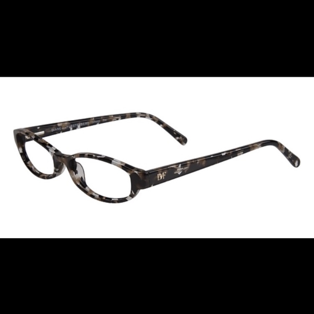 Diane vonFurstenberg cheetah prescription glasses