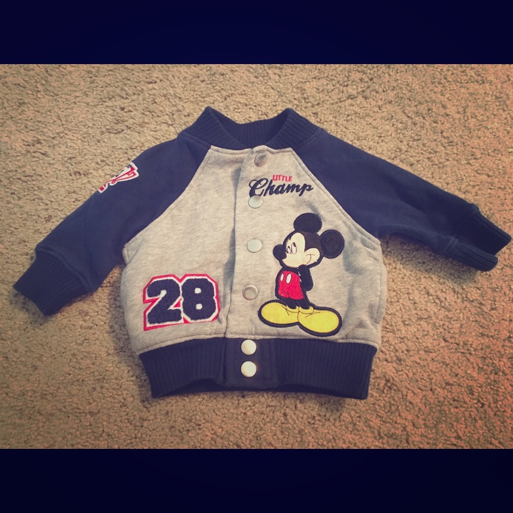 Disney Mickey Baby Letterman Jacket