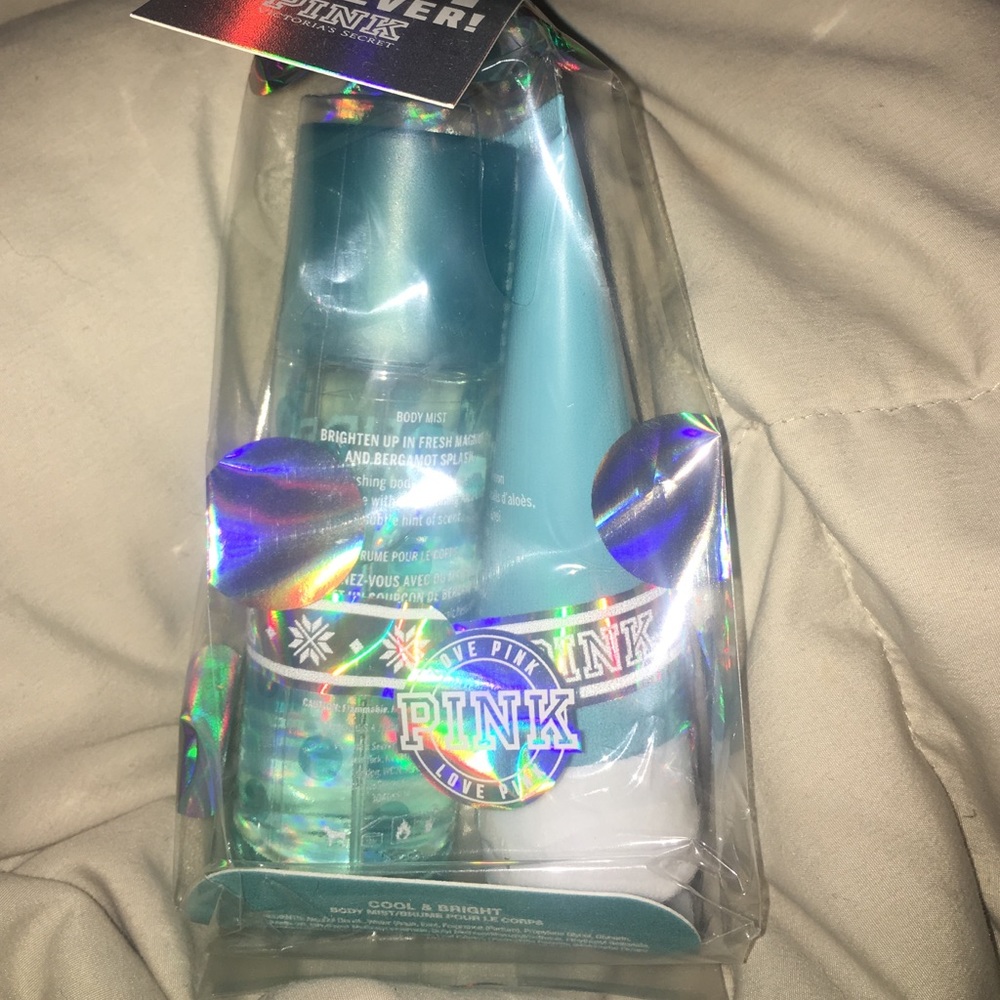 PINK lotion and body spray