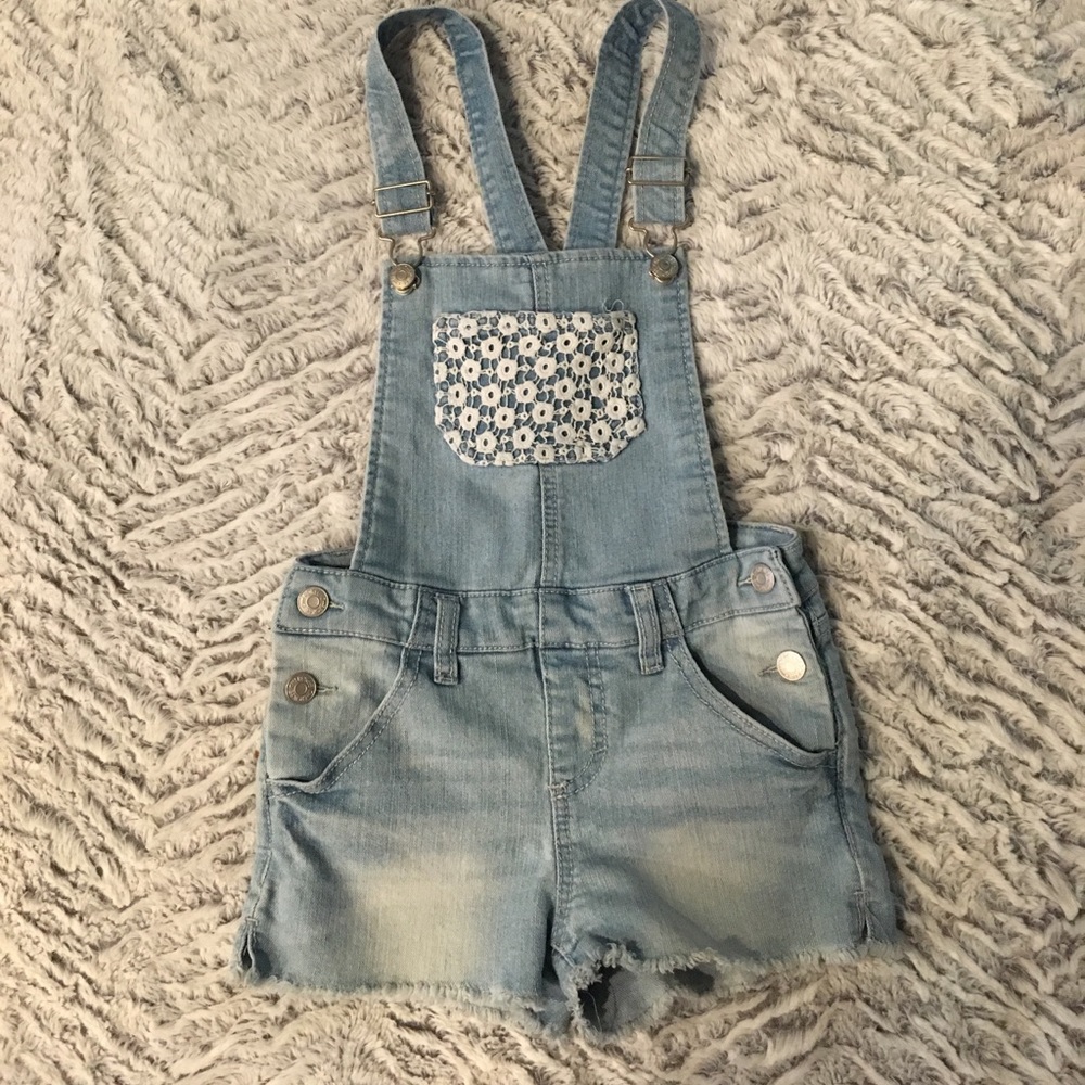 Cherokee Youth Girl Overalls.