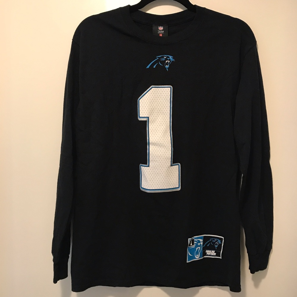 Official Carolina Panthers Cam Newton long sleeve