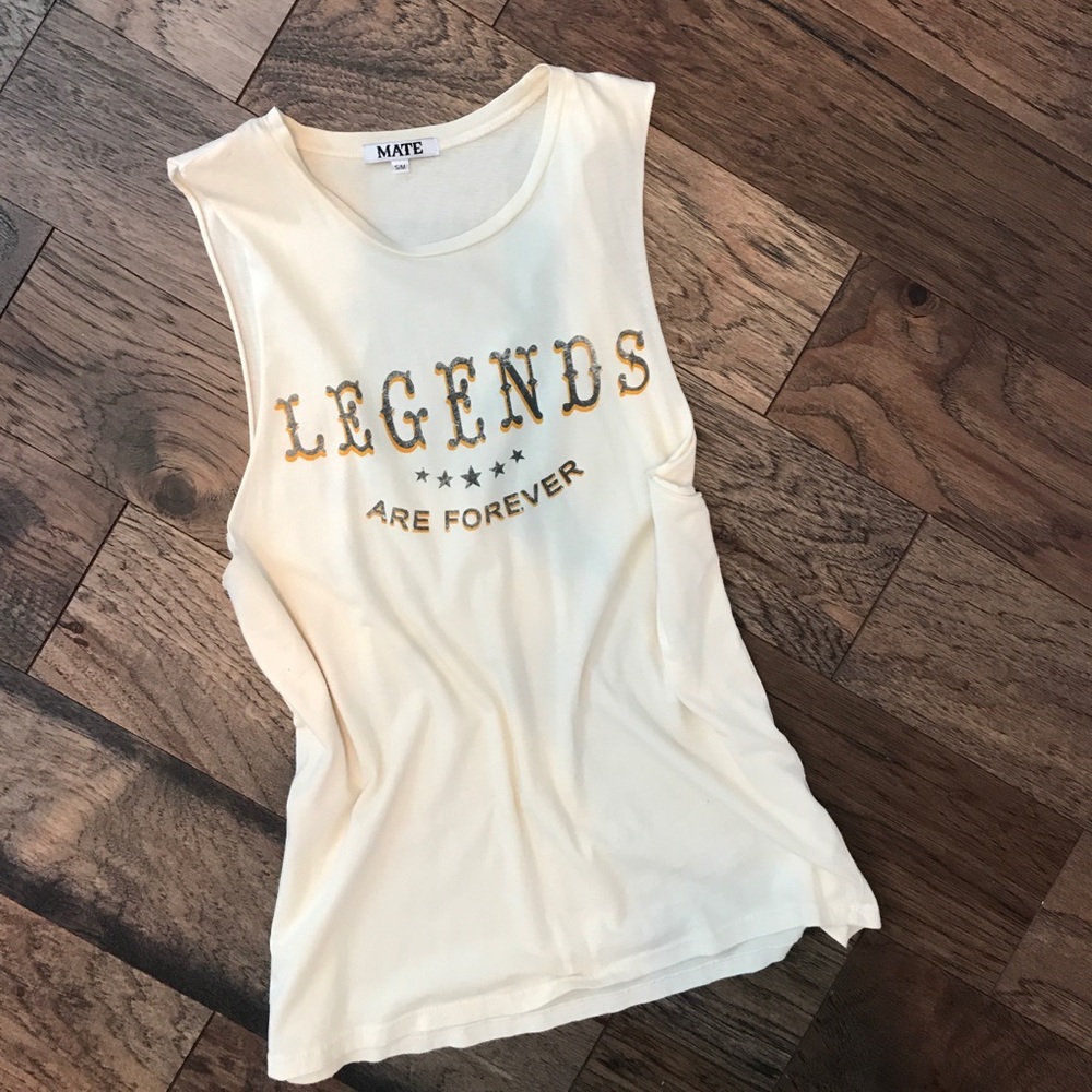 Mate the Label "Legends are Forever" tank