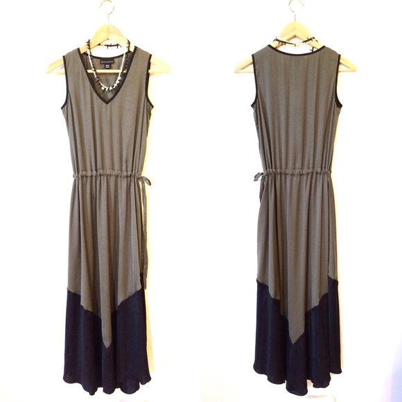 Metaphor Dresses & Skirts - METAPHOR Drawstring Waist Maxi Dress