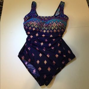 Longitude Women's Swimsuit in Jeweltone Colors