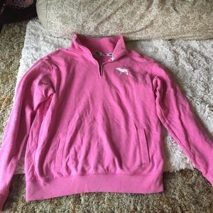 PINK quarter zip