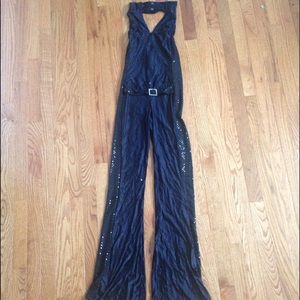 Black Jumpsuit Dance Costume