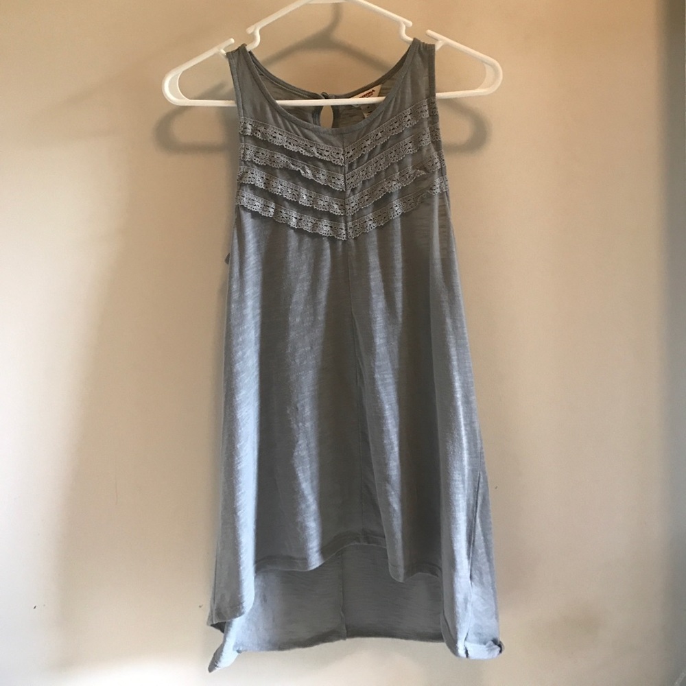 High to Low Sleeveless Long Top