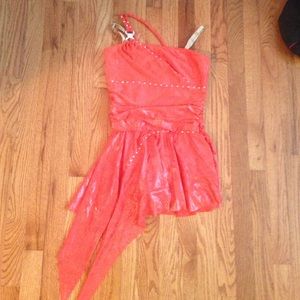 Orange Dance Costume