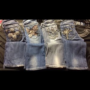 Miss me jeans girls size 8