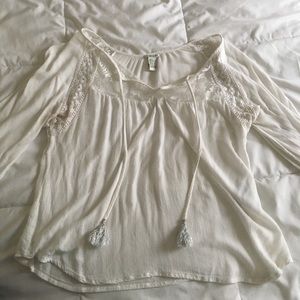 cute lace long sleeve