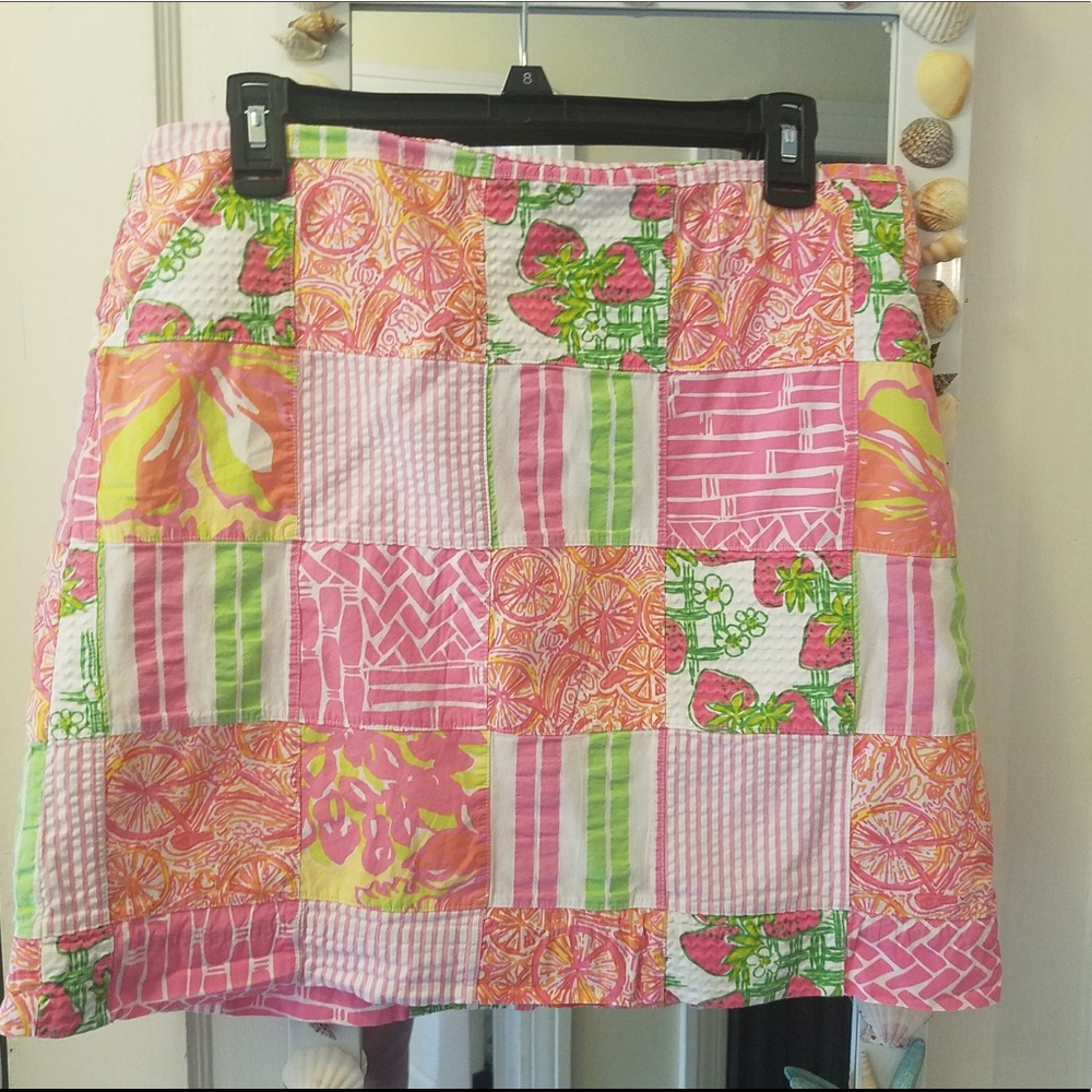 Sz 8 Buy Local Patch Skirt