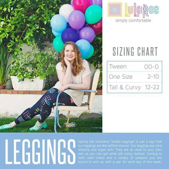 One size Lularoe leggings - Picture 5 of 5