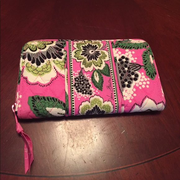 vera bradley wallet pink