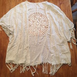 Rip Curl Fringed Cardigan