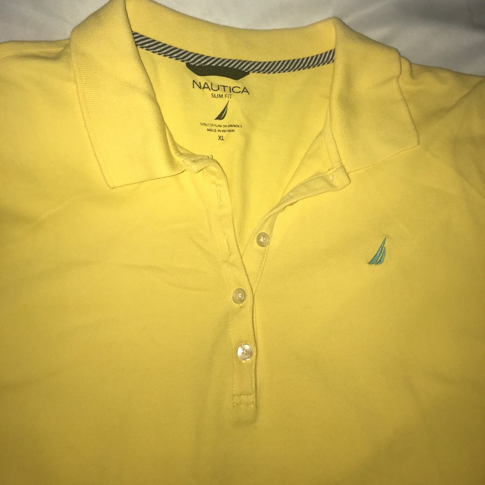 Yellow Nautica Polo